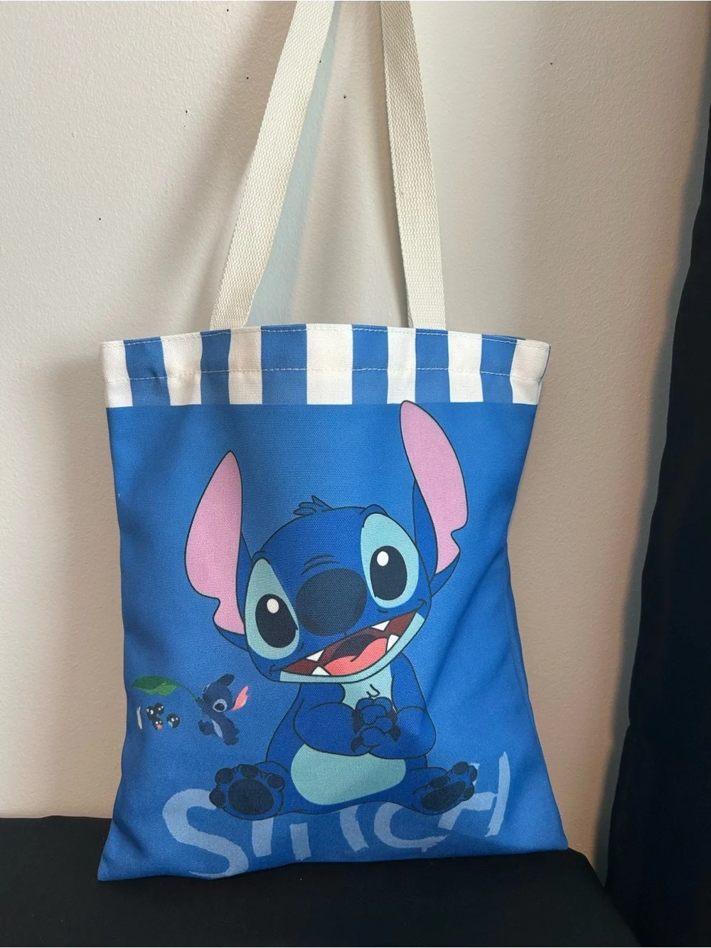 Blue Stitch Kids Tote Bag and Accessory Set